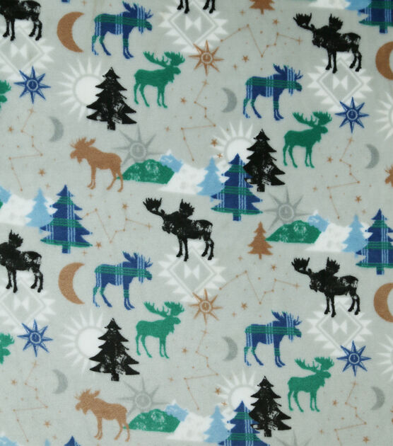 David Textiles Inc. 1.5 yard x 60 100% Polyester Heavenly Plush Fleece  Unicorn Dreams Precut Sewing & Craft Fabric, Blue 