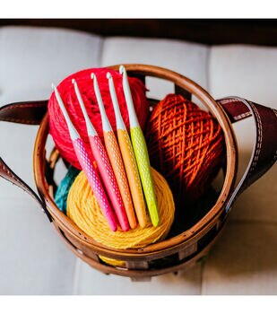 Prym Ergonomic Crochet Hook Set, Large (7mm, L, M, N, O)