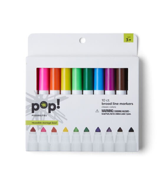 POP! Markers Classic Broadline 10ct