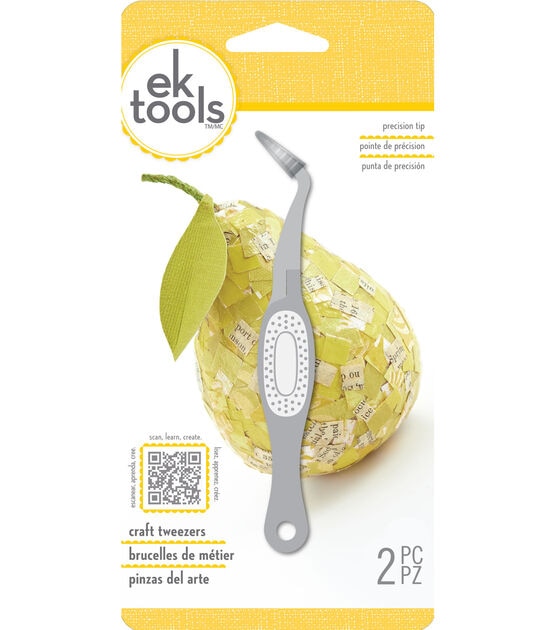 EK tools Craft Tweezers, New Package (54-04000),Multicolor
