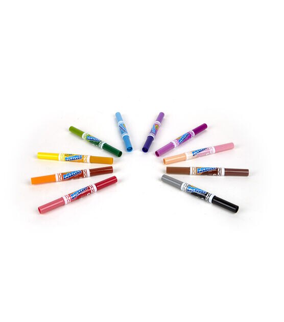 Crayola Markers, Broad Line Washable 10 ct - Window Writers