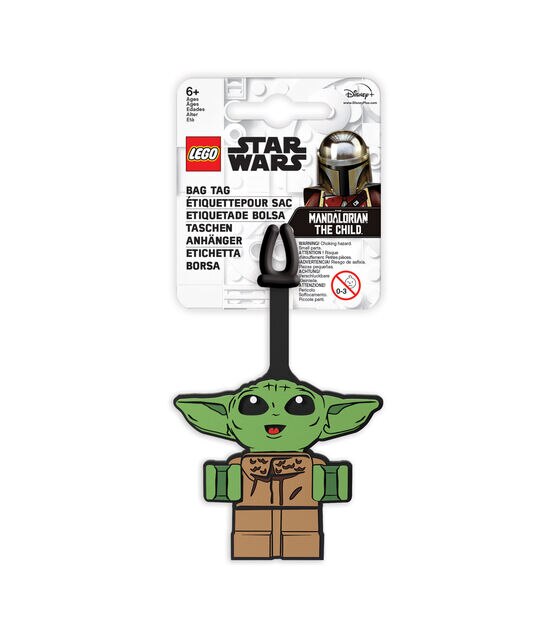 LEGO 7" Star Wars Grogu Smile Bag Tag Set, , hi-res, image 2