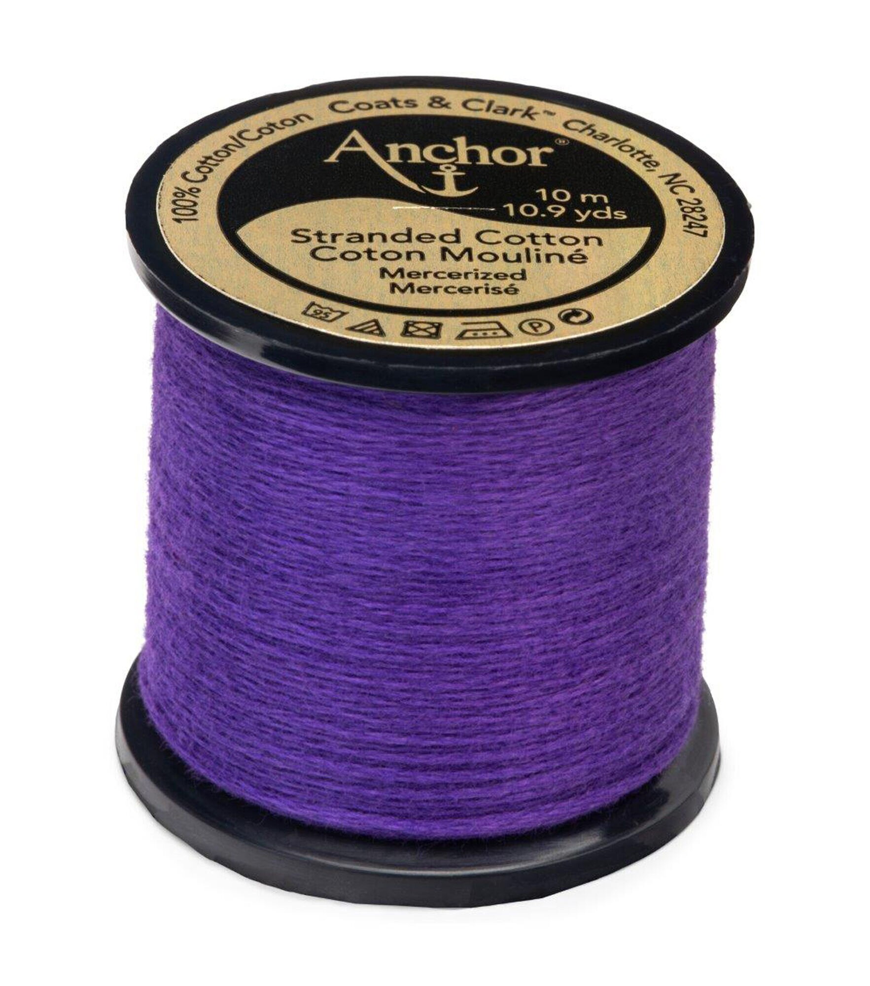 Anchor Cotton 10.9yd Purples Cotton Embroidery Floss, 112 Lavender Dark, hi-res