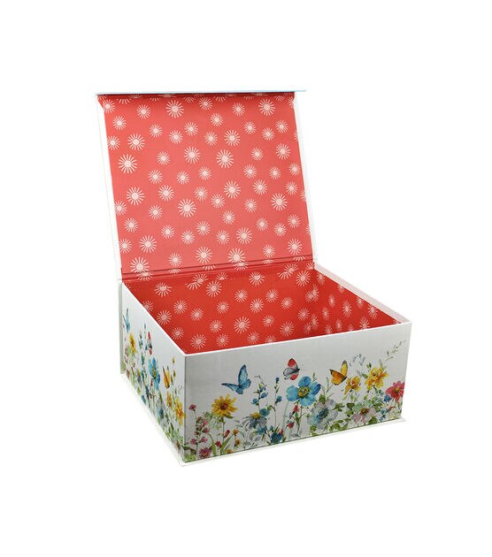 14 Gallery Floral Fliptop Box