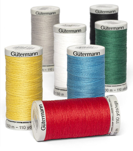 Gutermann Extra Strong 100% Polyester Thread 701 - Rail Grey