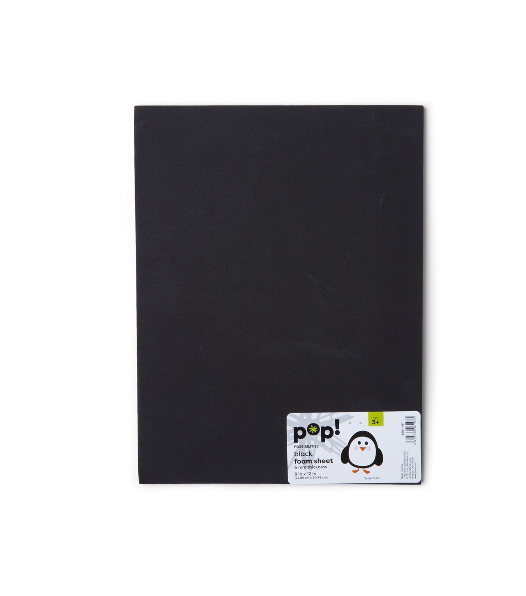 24 Packs: 18 ct. (432 total) 9 x 12 Black Felt Sheets by