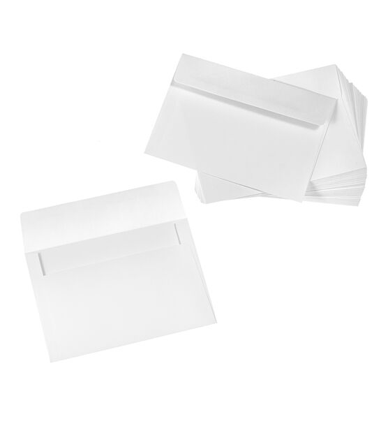 50ct White A2 Envelopes by Park Lane, , hi-res, image 2