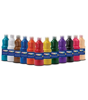 Glitter Fabric Paint Set Kids Adults Teens Craft Supplies 6ct Assorted  Colors