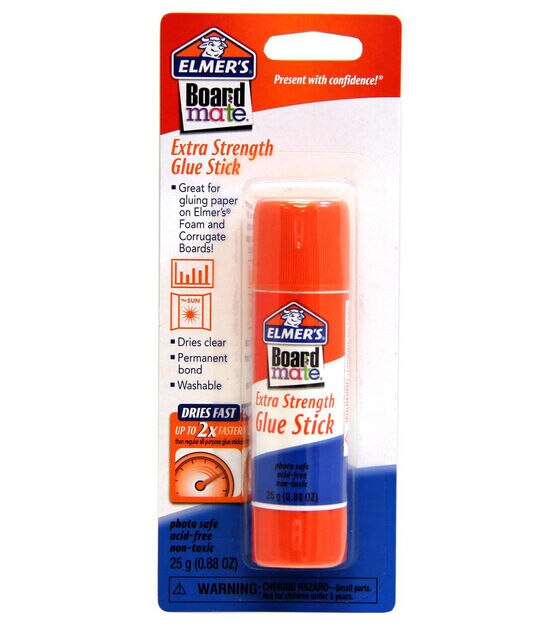 Elmer's - Craft Bond - Glue Sticks - Permanent - Pack of 4