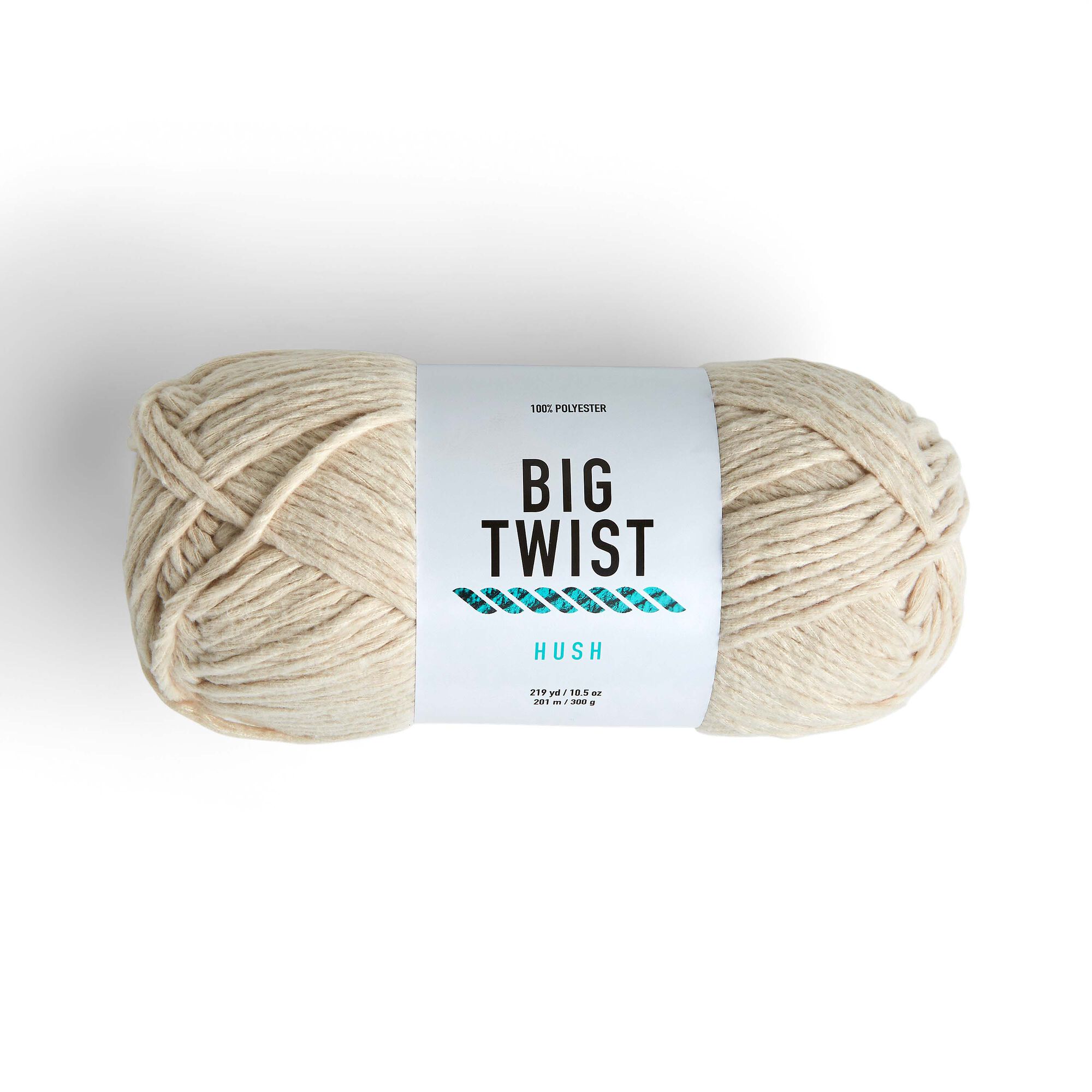 Hush 217yds Bulky Polyester Yarn by Big Twist, Birch, hi-res