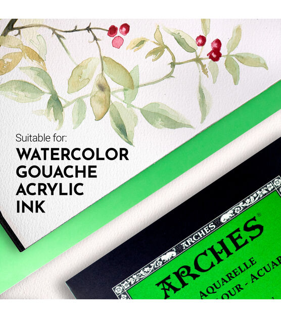 2 Pads 9 x 12 Watercolor Painting Paper 12 Sheets Ea 140lb