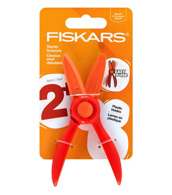 Fiskars Starter Scissors - 3 Pack, Blue