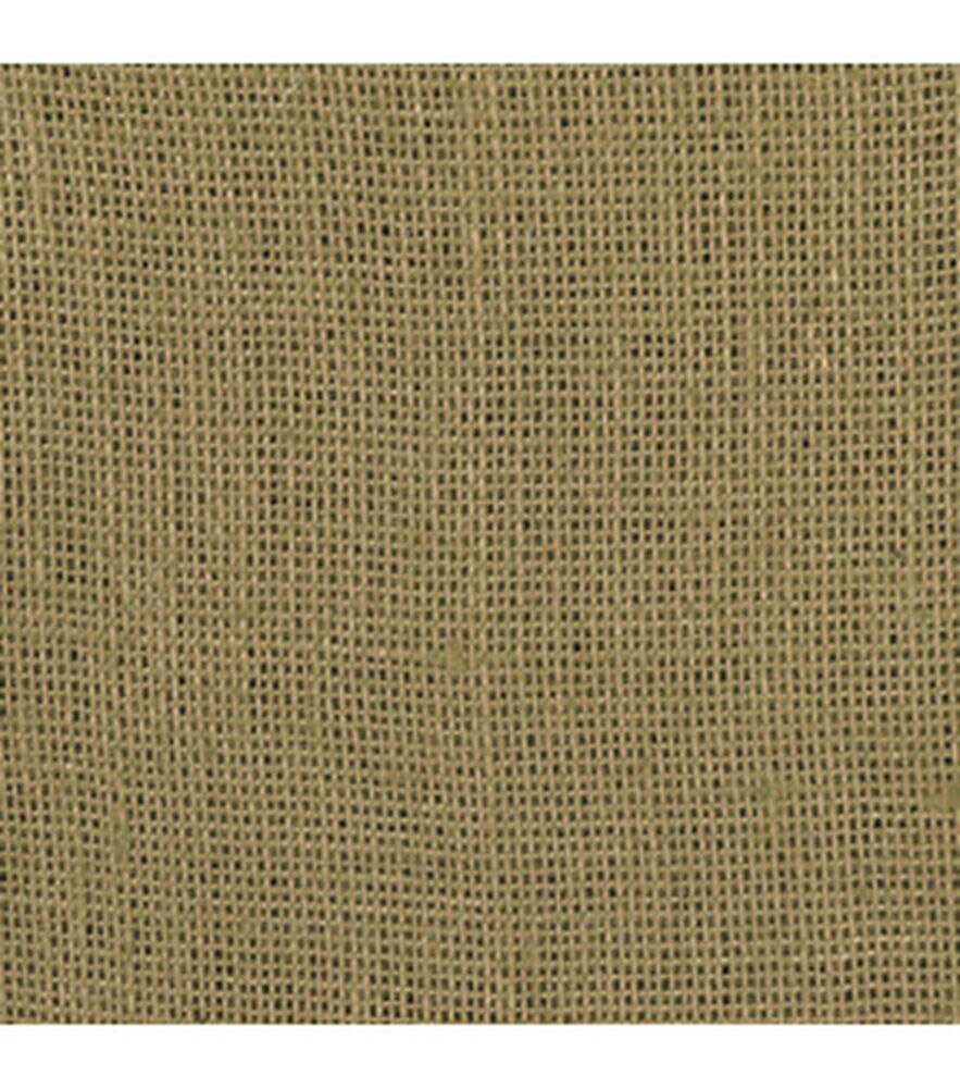 44" Burlap Fabric by Happy Value, Idaho Potato, swatch, image 6