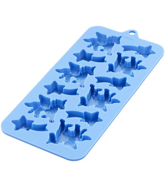 Wilton Unicorn & Star Candy Mold, 12 Cavities