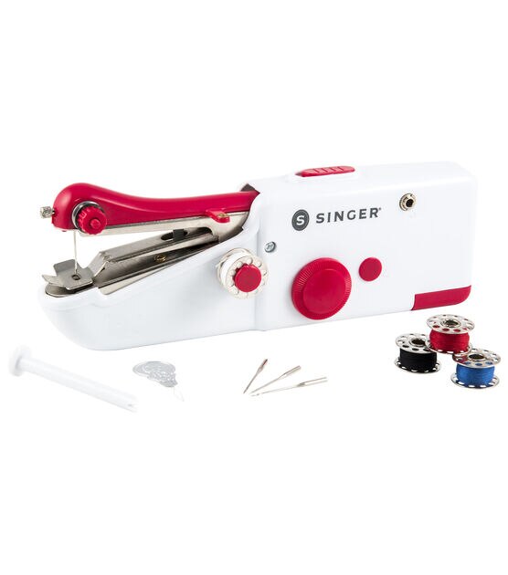 Handheld Sewing Machine, Mini Handheld Sewing Machine for Quick Stitching,Portable Sewing Machine ,Black US Plug