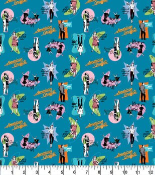 Seinfeld Jerry Icons Pop Culture Cotton Fabric (2 Yards Min.) - Licensed & Character Cotton Fabric - Fabric