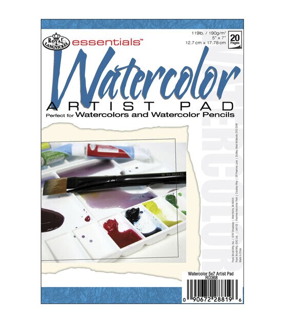 Essentials Drawing Artist Paper Pad 5x7 40 Sheets