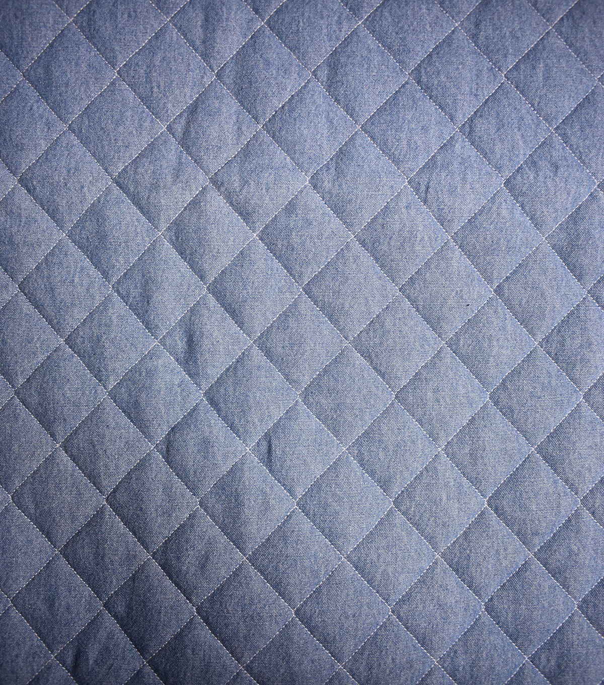 White & Purple Checker 7oz Denim Fabric | JOANN