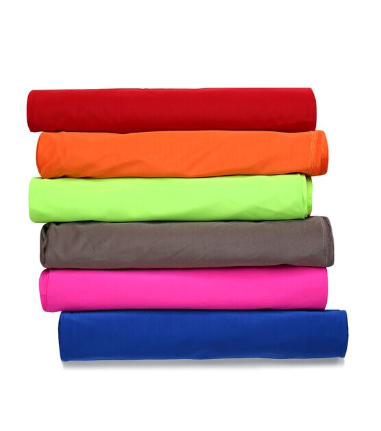 Nylon Spandex Fabric | 80% Nylon, 20% Spandex | Swimwear, Activewear Fabric  | 4-Way Stretch | Sports, Dance, Yoga (Beige, 1 Yard)