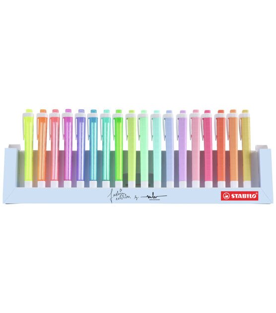 Stabilo Swing Cool Highlighter Set, Fluorescent/Pastel -  Highlighter Pen