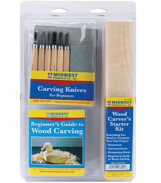 S12 - Starter Wood Carving Knife Set