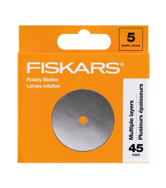 Fiskars 45 mm Rotary Cutter Blade Refill - 2 pack