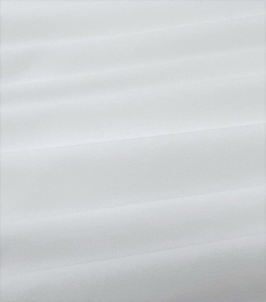 Stretch White Crepe Fabric 2849