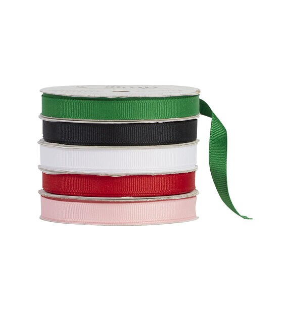 Offray 3/8x21' Grosgrain Solid Ribbon