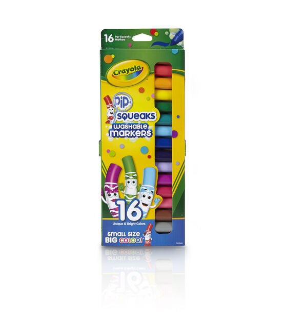 Crayola 16ct Pip Squeak Washable Markers