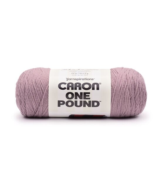 Caron One Pound Black Yarn - 2 Pack of 454g/16oz - Acrylic - 4 Medium  (Worsted) - 812 Yards - Knitting/Crochet