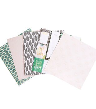 30 Sheet 12 x 12 Pastel Shimmer Cardstock Paper Pack by Park Lane