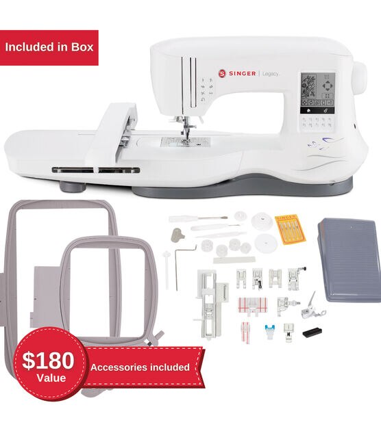 SINGER Legacy SE300 Sewing & Embroidery Machine, , hi-res, image 2