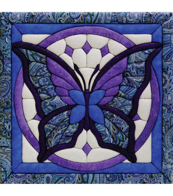 Butterfly Quilt Magic Kit 12"X12"