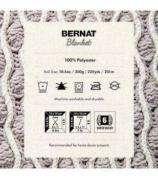 Bernat Plush Yarn (250gr/8.8oz)