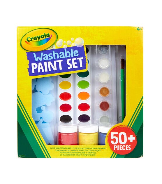 Crayola Washable Paint Pour Art Set Review 