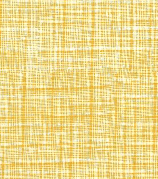 Quilter's Showcase Cotton Fabric Yellow Screen Blender | JOANN