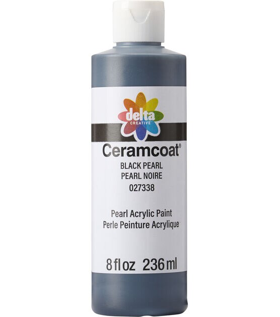 Ceramcoat Acrylic Metallic Paint 8oz-Pearl Finish 