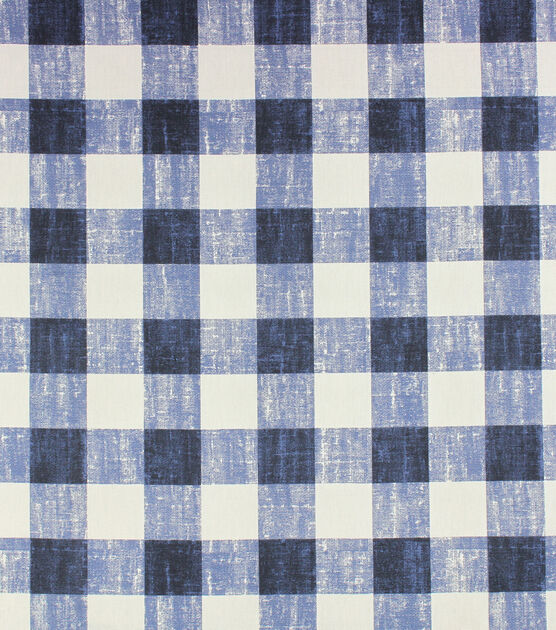 Gingham Check Yarn Dyed Chair Pad 2-Pack Set, Lush Decor