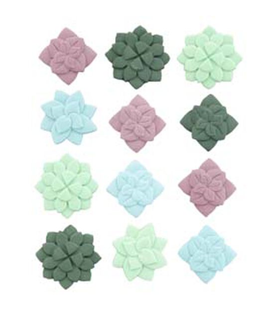 Succulent Royal Icing Decoration, , hi-res, image 3