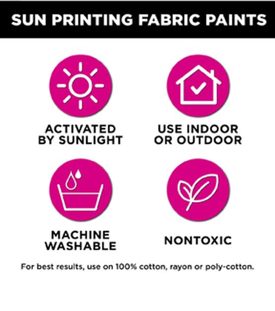 Tulip Sun Printing Fabric Paint, , hi-res, image 3