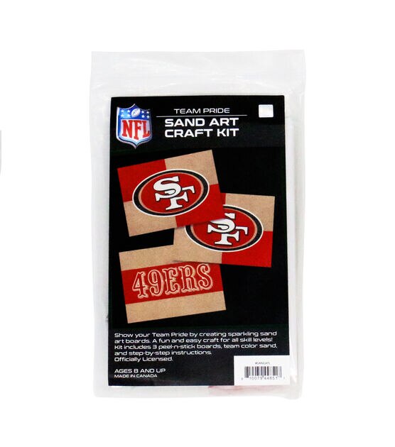 NFL San Francisco 49ers Sand Art Craft Kit