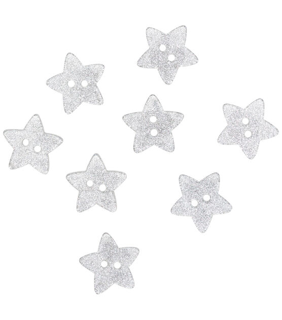 Star shaped buttons