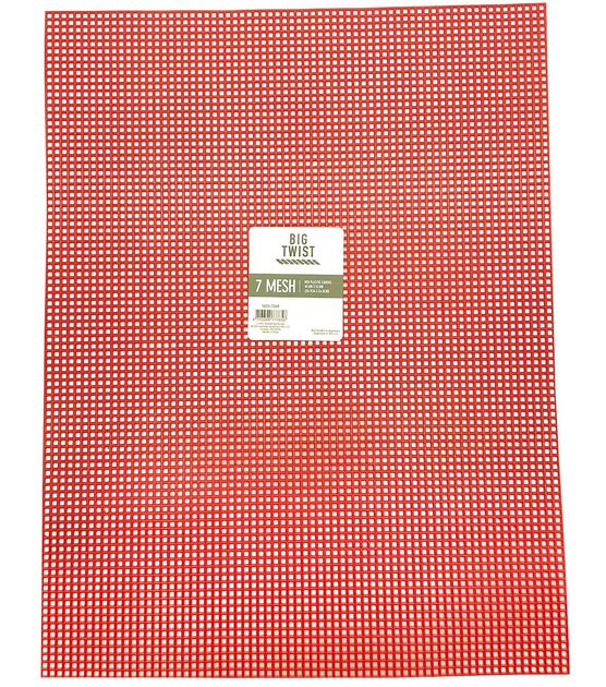 Plastic Mesh Canvas Sheet (22.5 x 13.5)