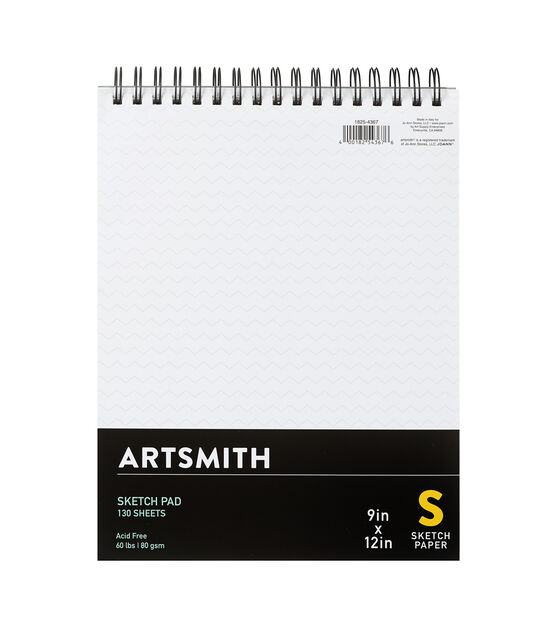 Brite Crown Sketch Pad – 9x12 Sketchbook for Drawing, 64lb (95gsm) Art  Drawing Paper for Kids, Teens, 100 Sheets Acid-Free, Spiral Perforated  Drawing