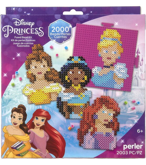 Perler 2004ct Disney Princess Fused Bead Activity Kit