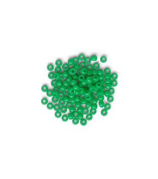  JOLLY STORE Crafts Opaque Hunter Green 7x4mm Mini Pony Beads  1000pc Made in USA : Arts, Crafts & Sewing