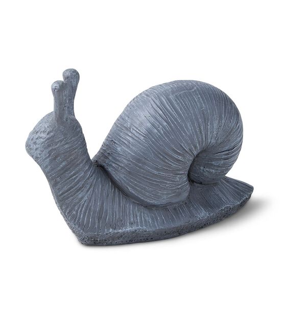 10" Spring Snail Outdoor Garden Statue by Place & Time