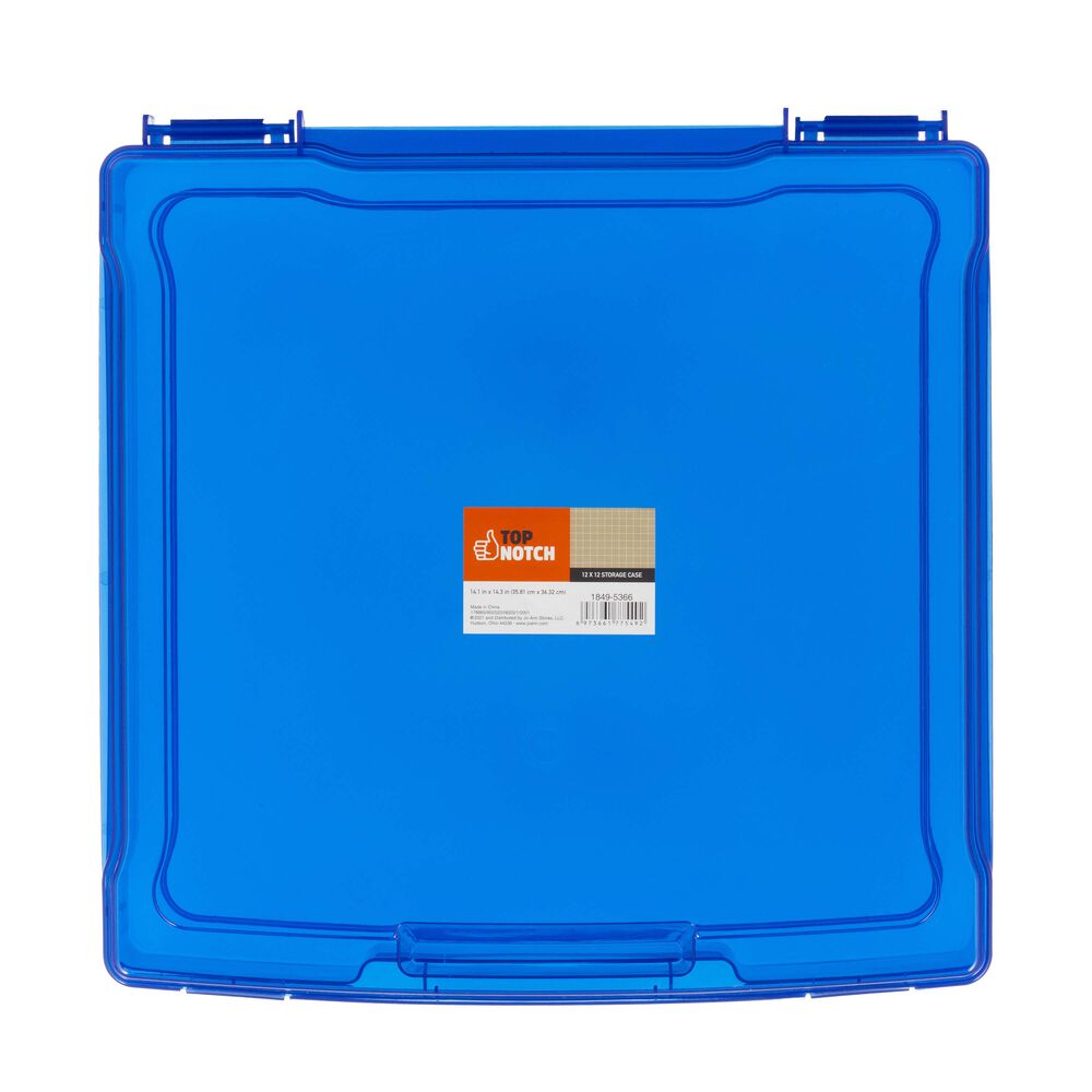  12” x 12” Plastic Scrapbook Storage Case by Simply