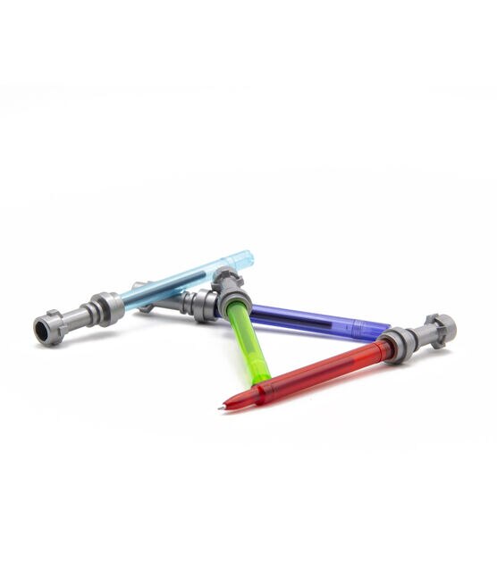 LEGO 4ct Star Wars Light Saber Gel Pens Set, , hi-res, image 5