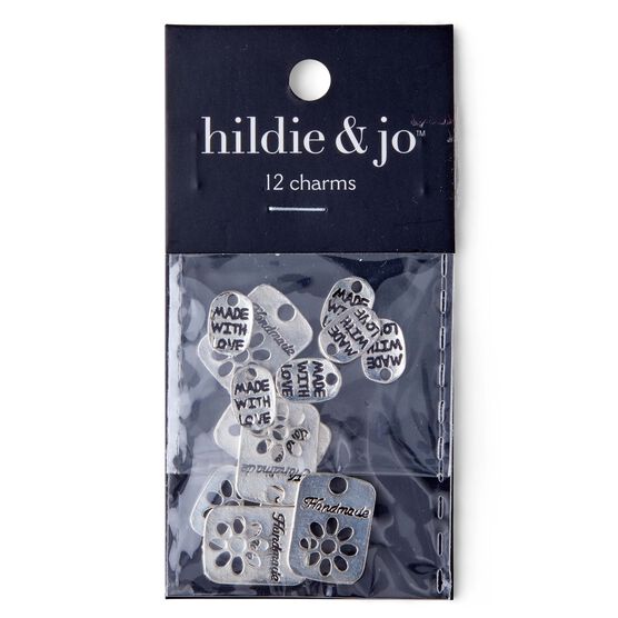 hildie & Jo 11CT Silver Number Charms - Charms - Beads & Jewelry Making